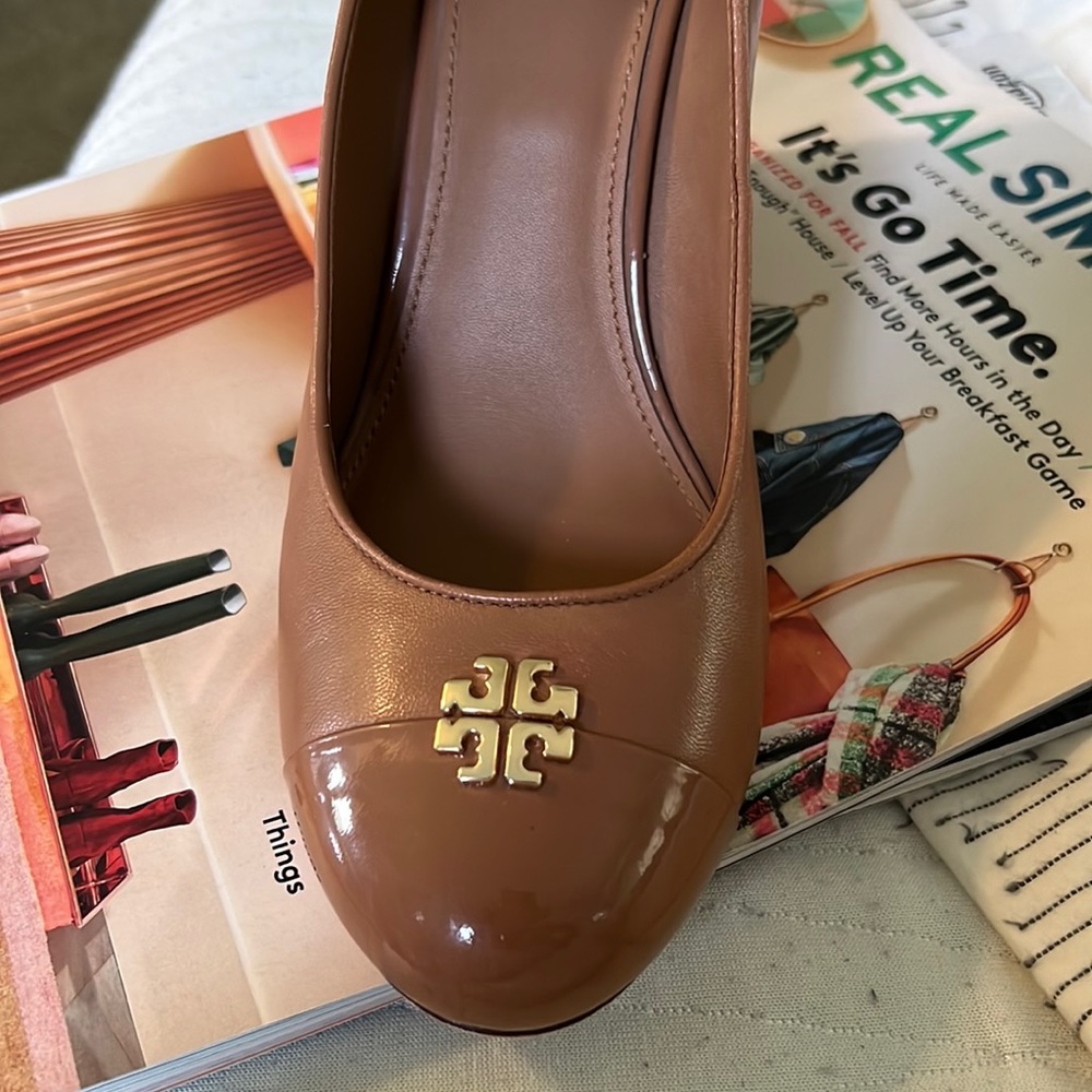 Tory Burch Wedges. Great condition! 2.5" heels.